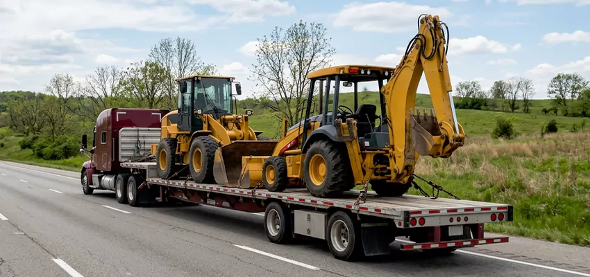 Loader and Backhoe Tractors Transport Colorado Springs